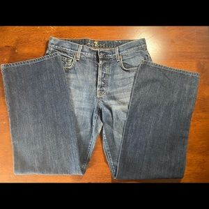 EUC 7 for all man kind jeans